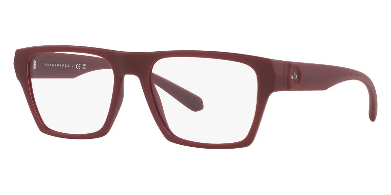 Armani Exchange Men's 55 mm Red Opticals AX3097F-8274-55