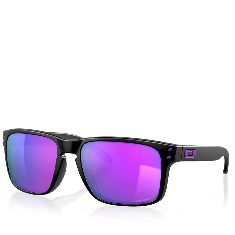 OAKLEY HOLBROOK MATTE BLACK W/ PRIZM VIOLET