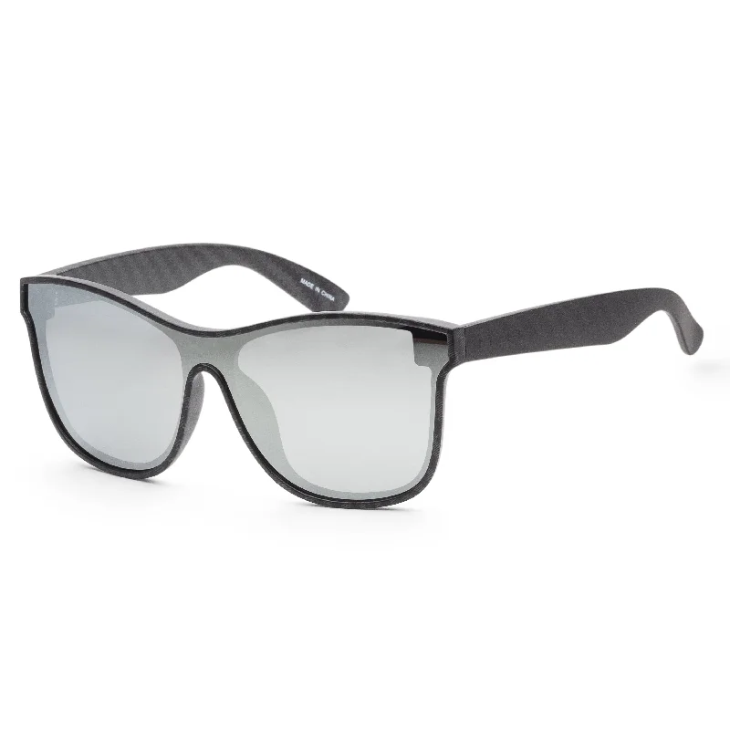 N.O.A Men's  Black Sunglasses NOAEW-001SLMR