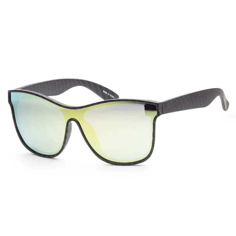 N.O.A Men's  Black Sunglasses NOAEW-001YLMR