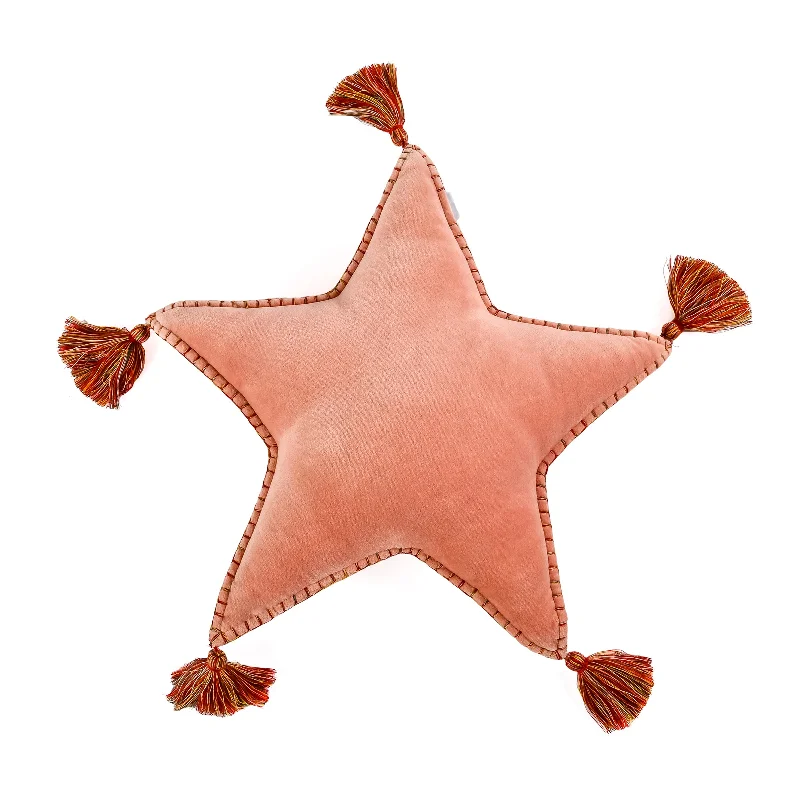 16" HGTV Home Collection Star Shape Pillow, Blush