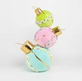 2 FT Christmas Bauble Stack