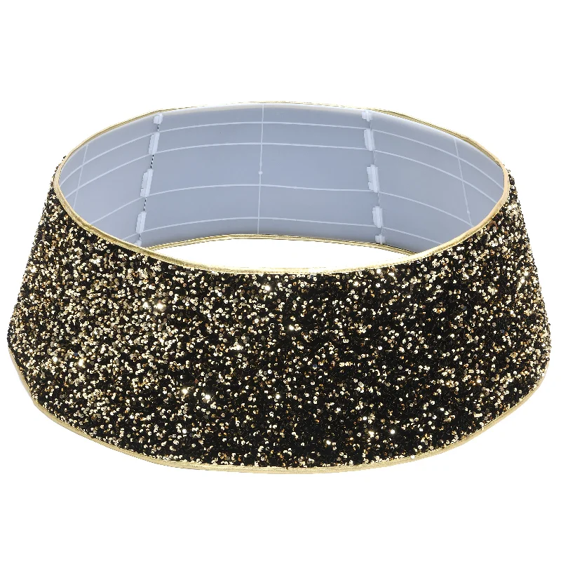 30" Christmas Tree Collar, Gold