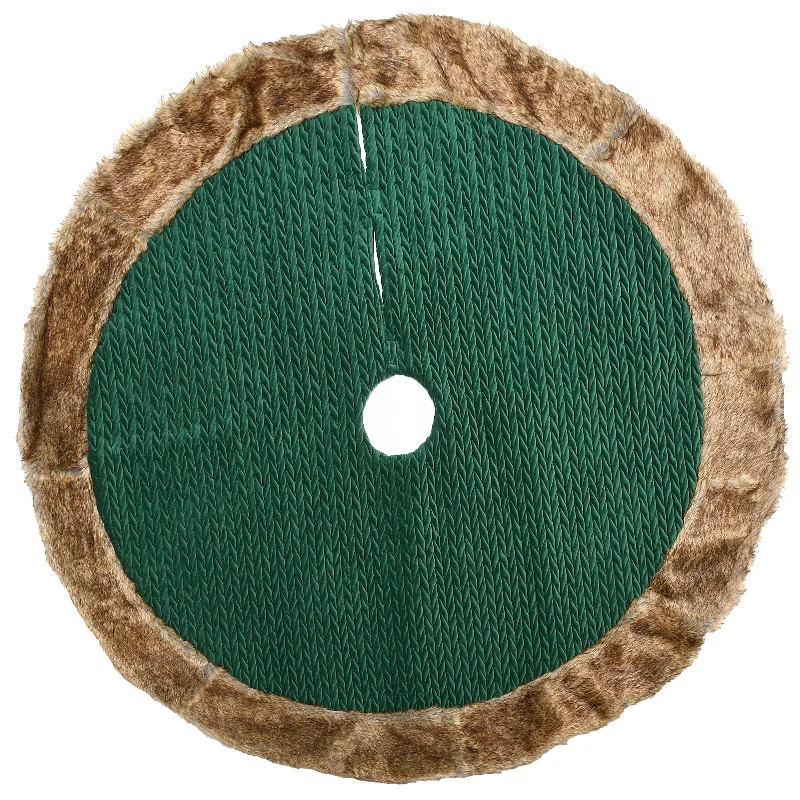 52" Rural Homestead Collection Quilted Tree Skirt