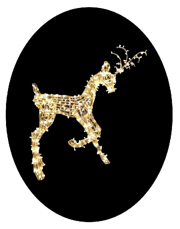 6 FT Reindeer With 396 Warm White LED Lights