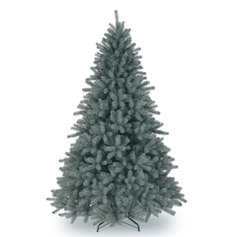 7.5 ft. Pre-lit Millville White Hinged Tree with PowerConnect Warm White LED Lights
