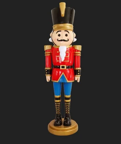 9 FT Red & Blue Nutcracker
