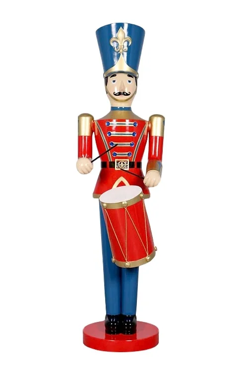 9 FT Red & Blue Soldier With Drum