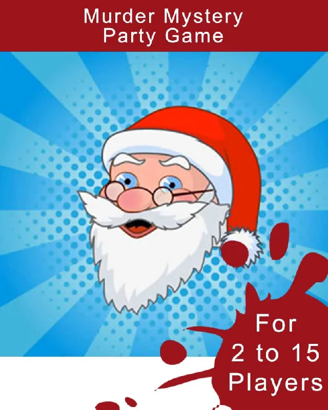 Christmas Capers Assassination Digital Murder Mystery Game for 2 to 15 Players