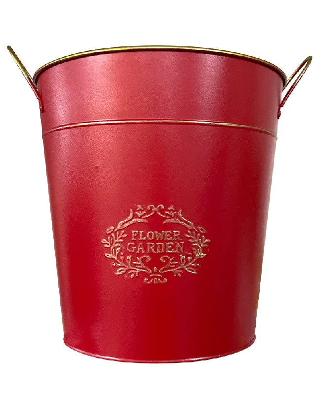 Christmas Iron Plant Pot 25cm