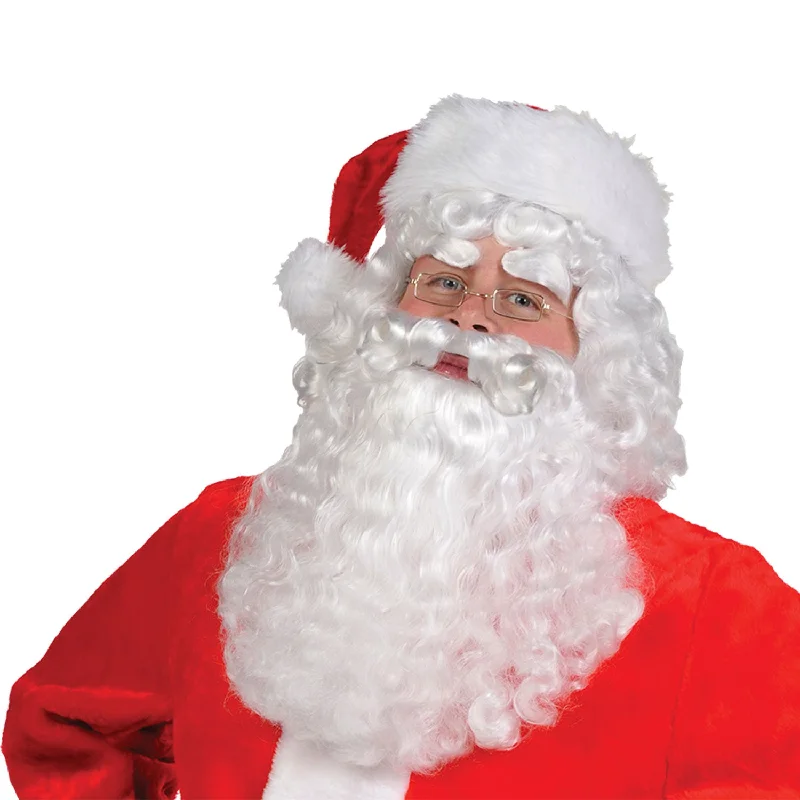 Christmas Santa Adult Wig & Beard Set