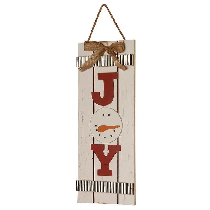 18" JOY Sign Wall Art