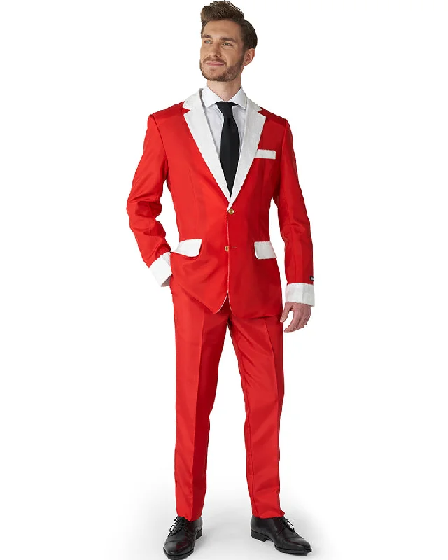 Santa Faux Fur Mens Suitmeister