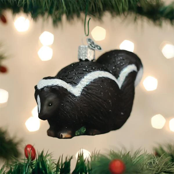 Skunk Ornament