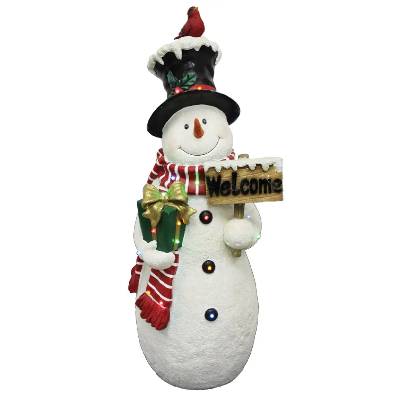 Pre-Lit 28" Snowman Decoration
