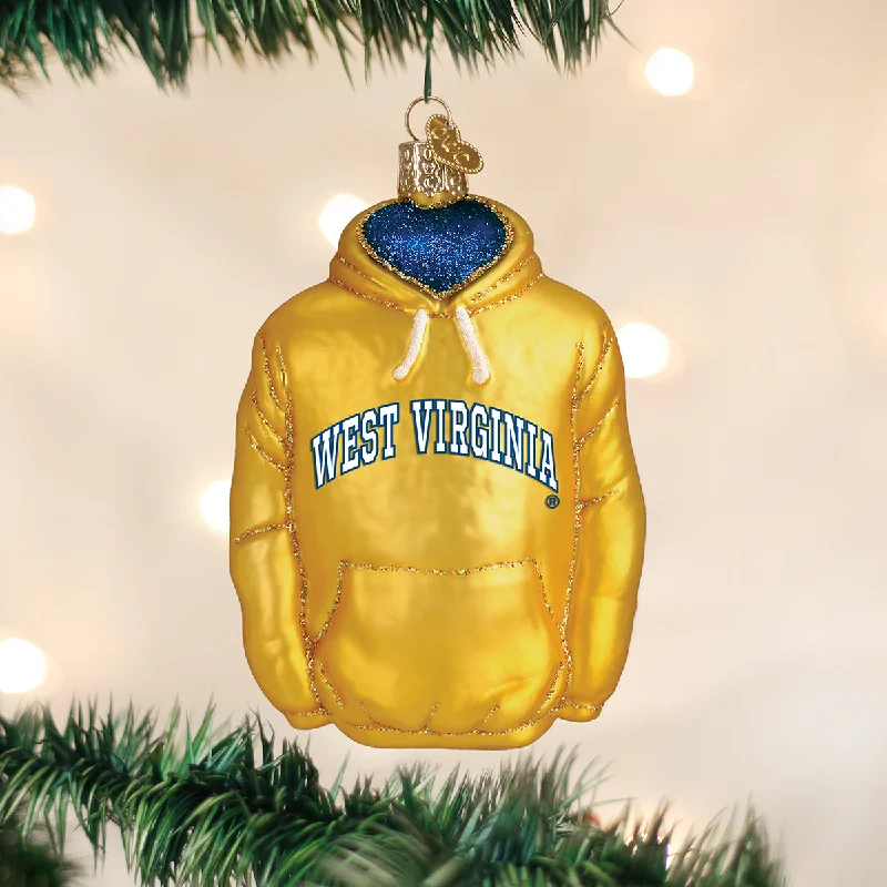West Virginia Hoodie Ornament