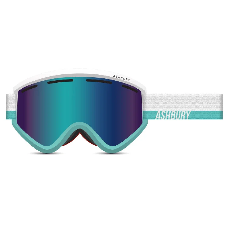 Ashbury Blackbird Miramar Snowboard Goggles - Teal Mirror/Yellow Spare