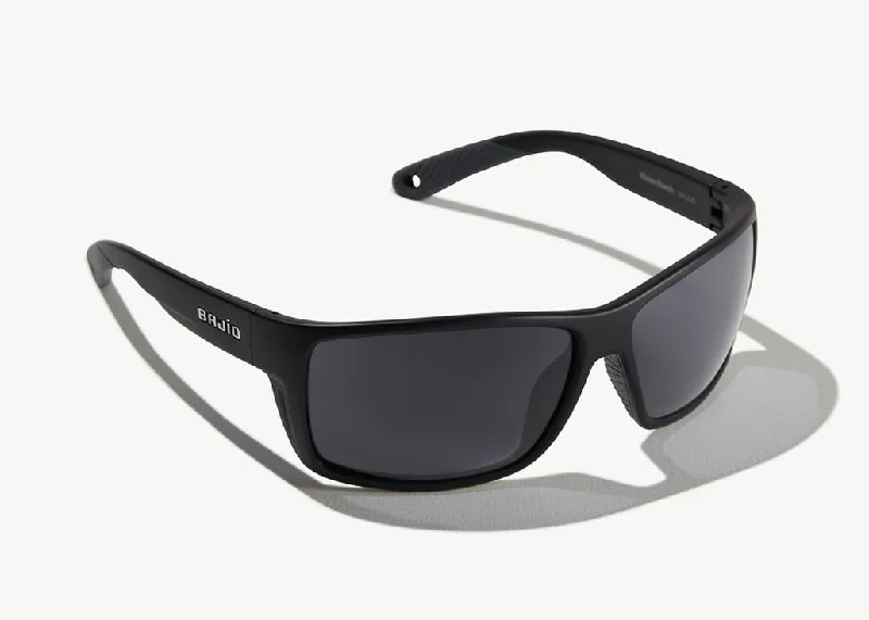 Bajio - Bales Beach Black Matte Frame - Grey Poly Lenses