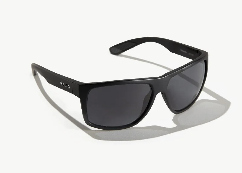 Bajio - Boneville Black Matte Frame - Grey Poly Lenses