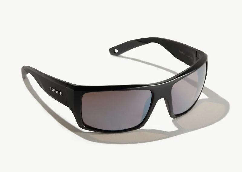 Bajio - Nato Black Matte Frame - Silver Poly Lenses