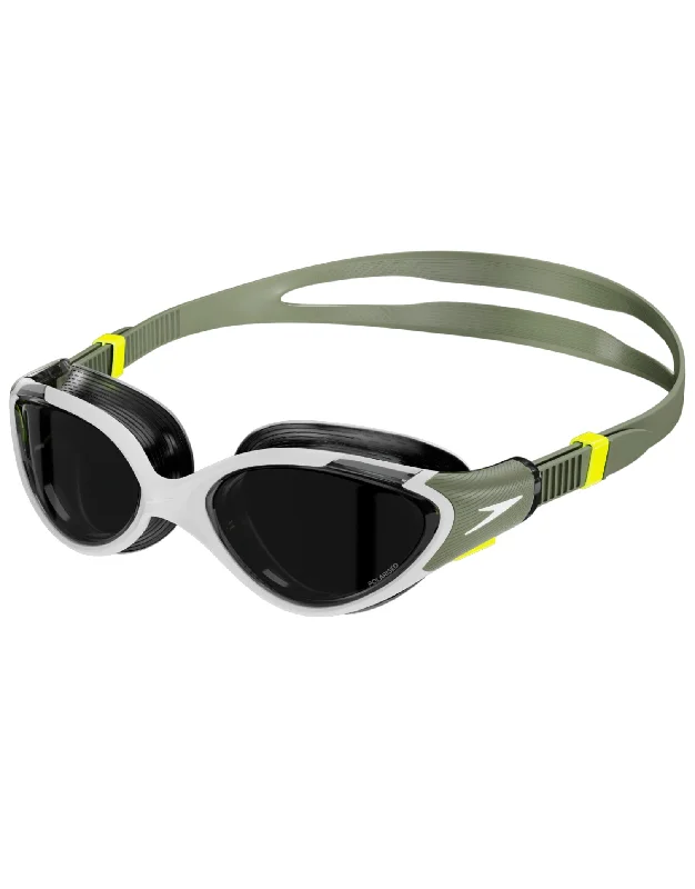 Biofuse 2.0 Polarised Women's Swim Goggle - Green/White