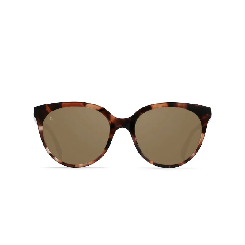 Lily Sunglasses (Almond Tortoise + Alpine Mirror)