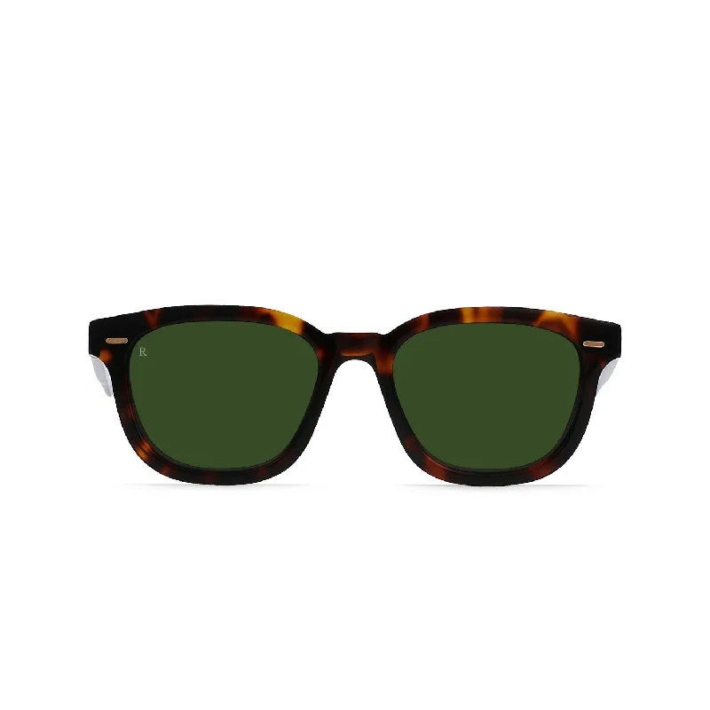 Myles Sunglasses (Kola Tortoise + Bottle Green)