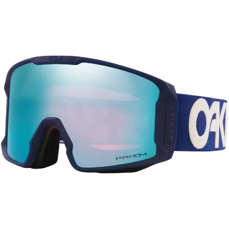 Oakley Line Miner Snowboard Goggles - Matte Navy/Prizm Sapphire Iridium