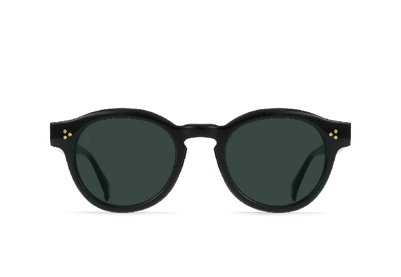 RAEN Zelti Black and Green Polarized Lenses Sunglasses