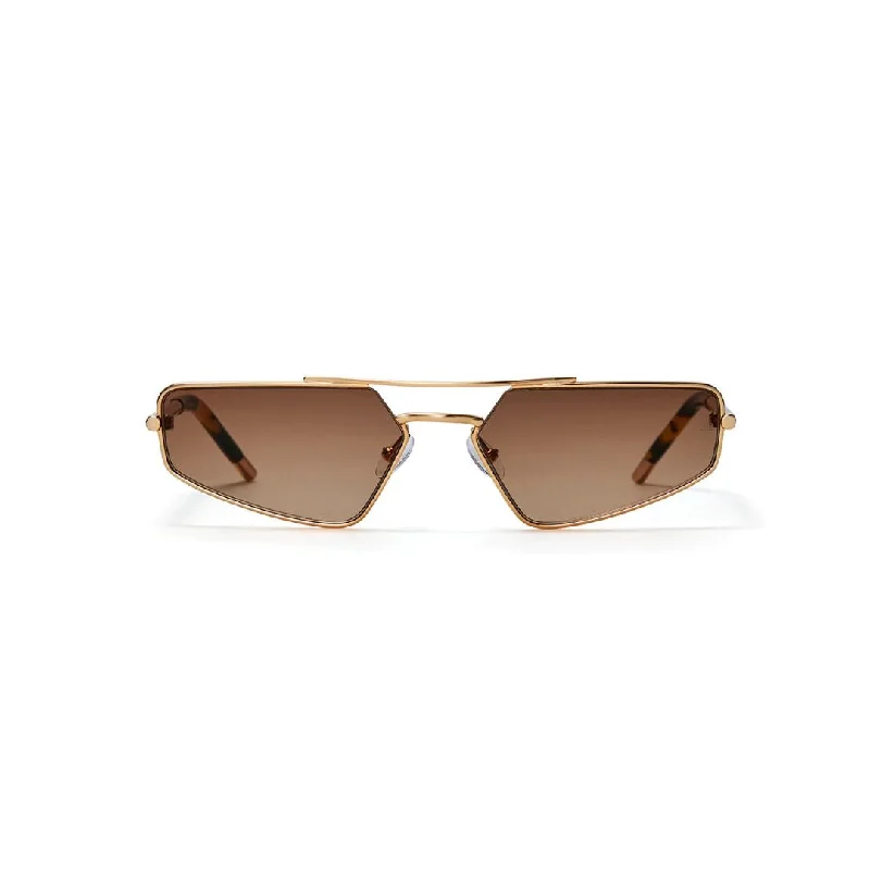 The Pilot Sunglasses (Gold + Tortoise + Brown)