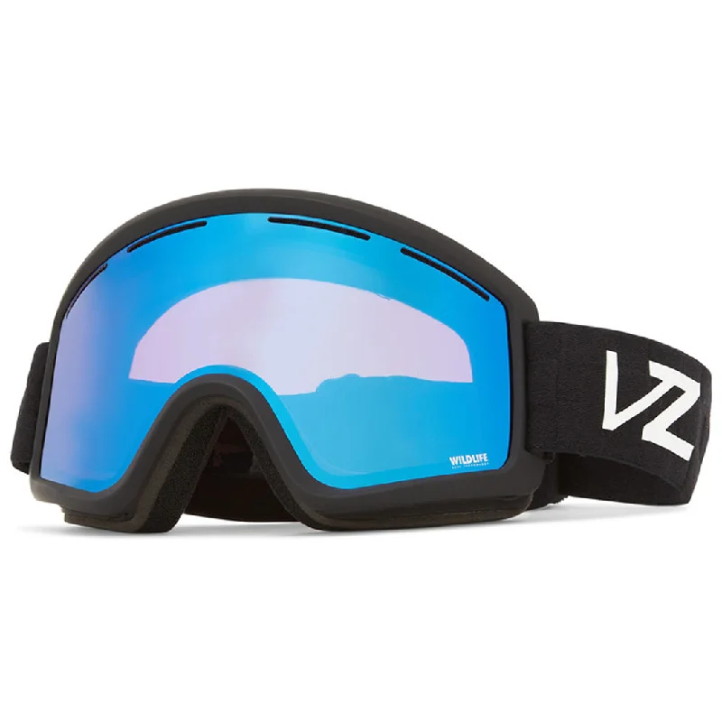 Von Zipper Cleaver Snowboard Goggles - Black Satin/Wildlife Low Light Plus