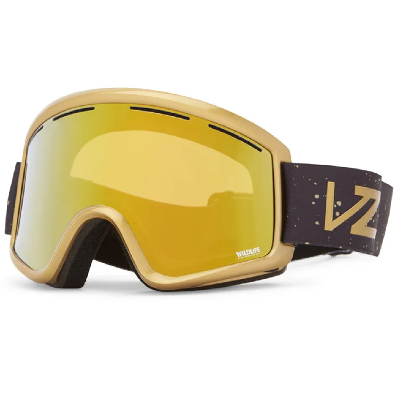 Von Zipper Cleaver Snowboard Goggles - Halldor/Tiquee Bronze/Wildlife Bronze Chrome