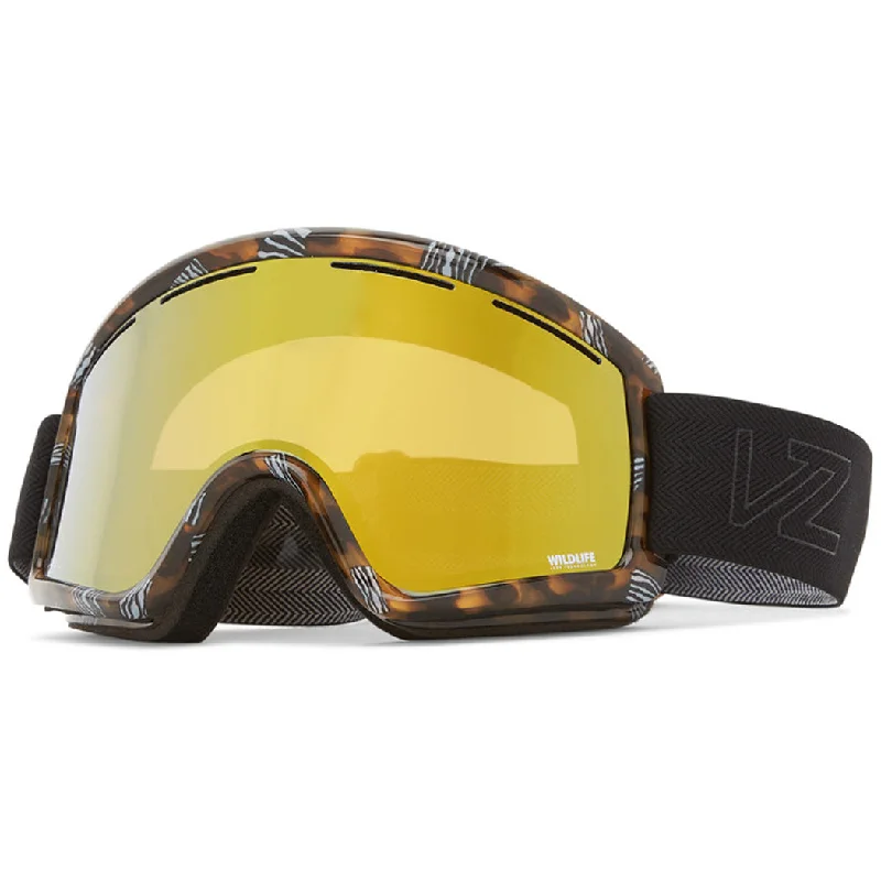 Von Zipper Cleaver Snowboard Goggles - Hana Beaman/Vz Tort/Wildlife Bronze Chrome