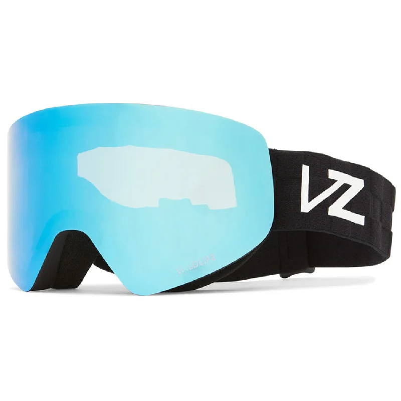 Von Zipper Encore Snowboard Goggles - Black Satin/Wildlife Stellar Chrome